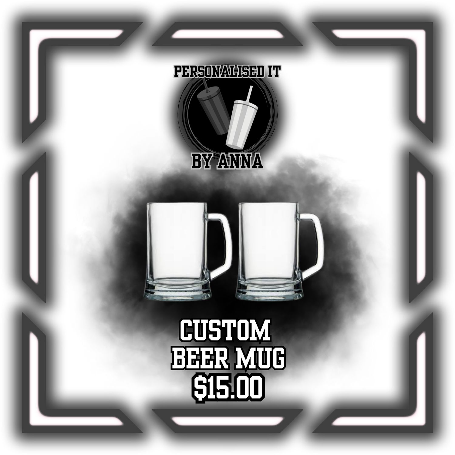 CUSTOM BEER MUG