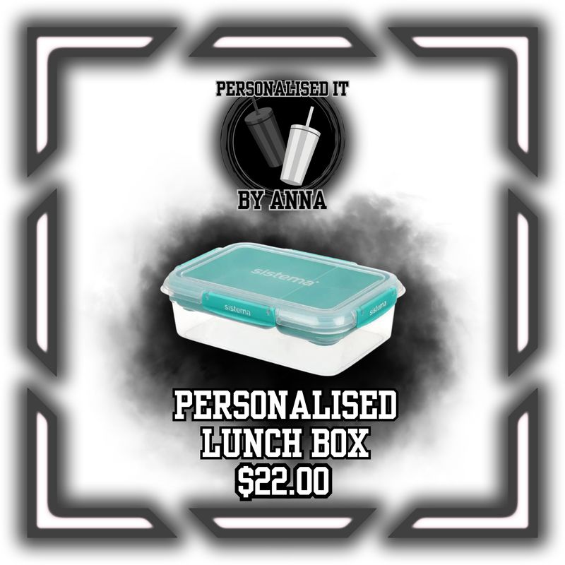 PERSONALISED LUNCH BOX
