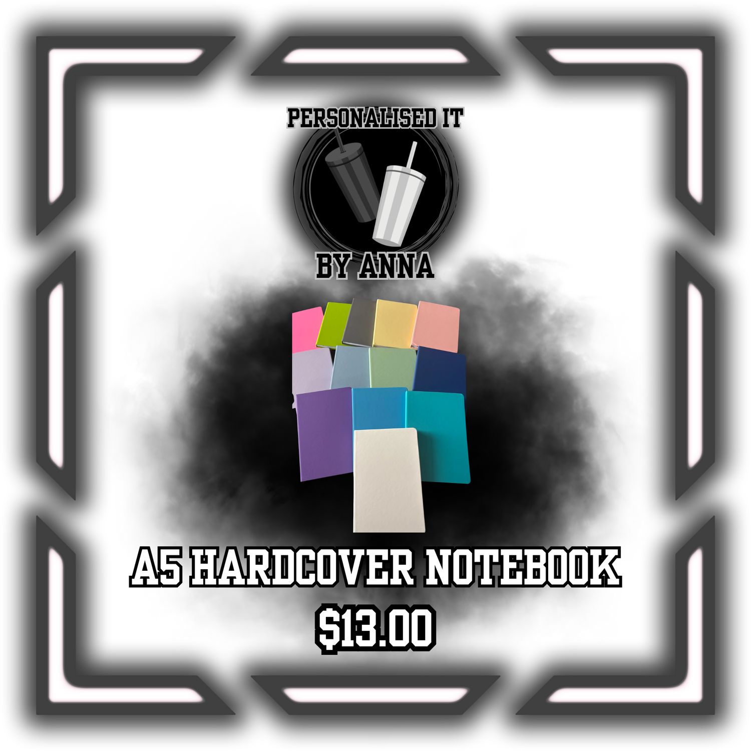 A5 CUSTOM HARDCOVER NOTEBOOK