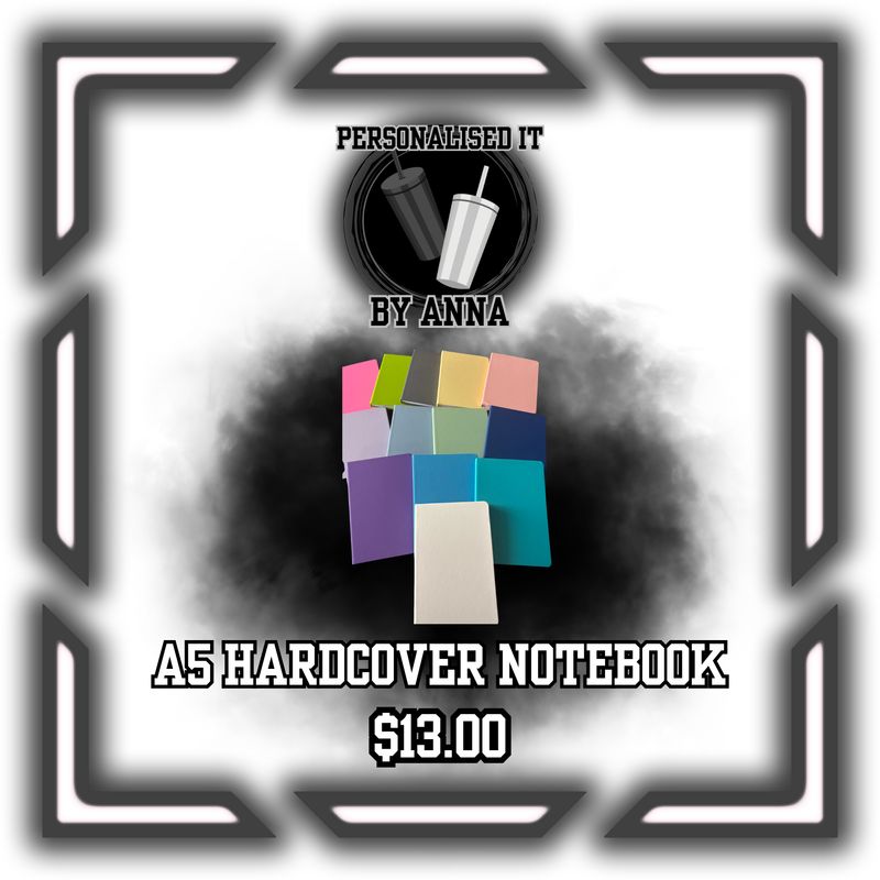 A5 CUSTOM HARDCOVER NOTEBOOK