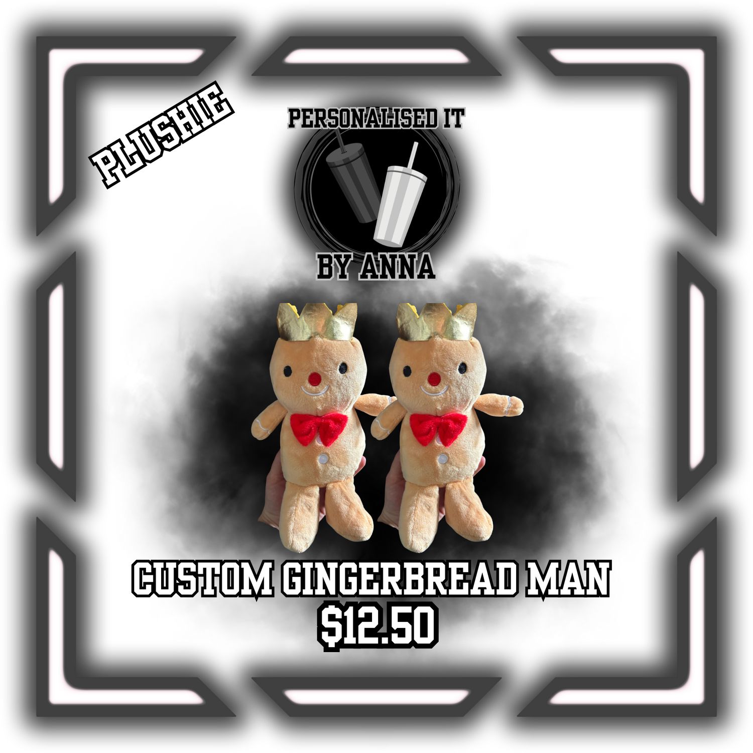 CUSTOM GINGERBREAD PLUSHIE