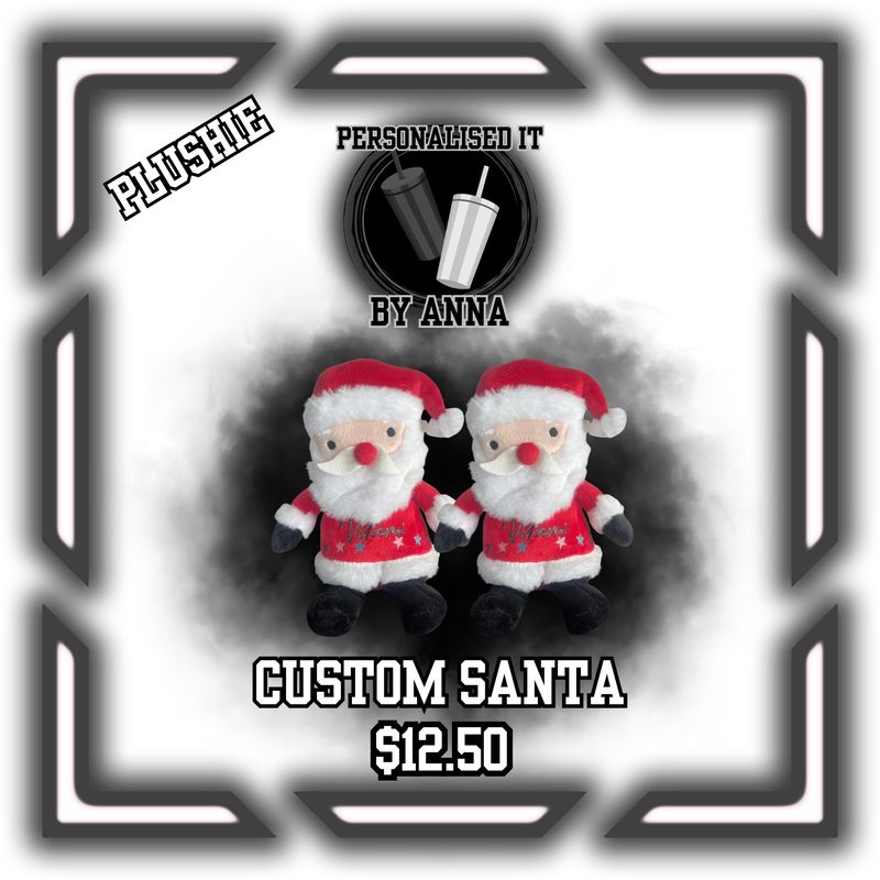 CUSTOM SANTA PLUSHIE