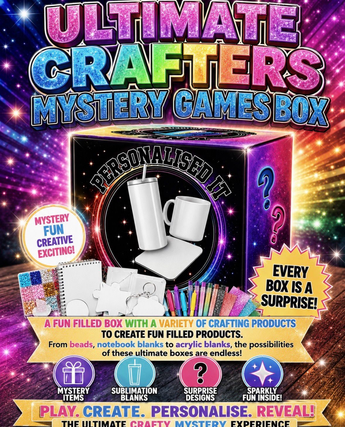 VARIATY CRAFTERS (no Cups) BOX