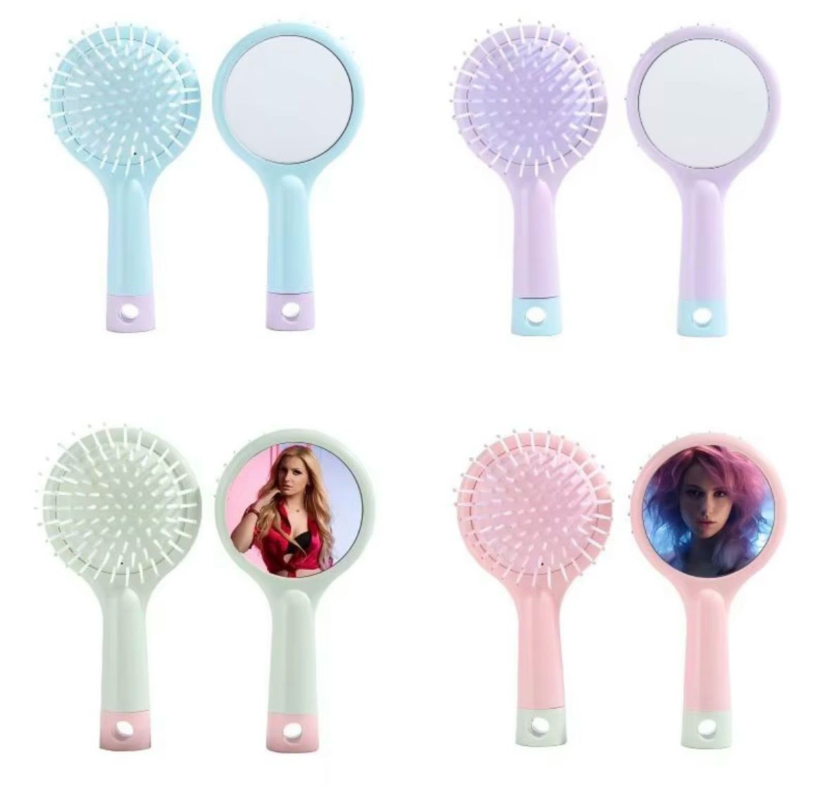 Custom SUBLIMATION ROUND HAIR BRUSH