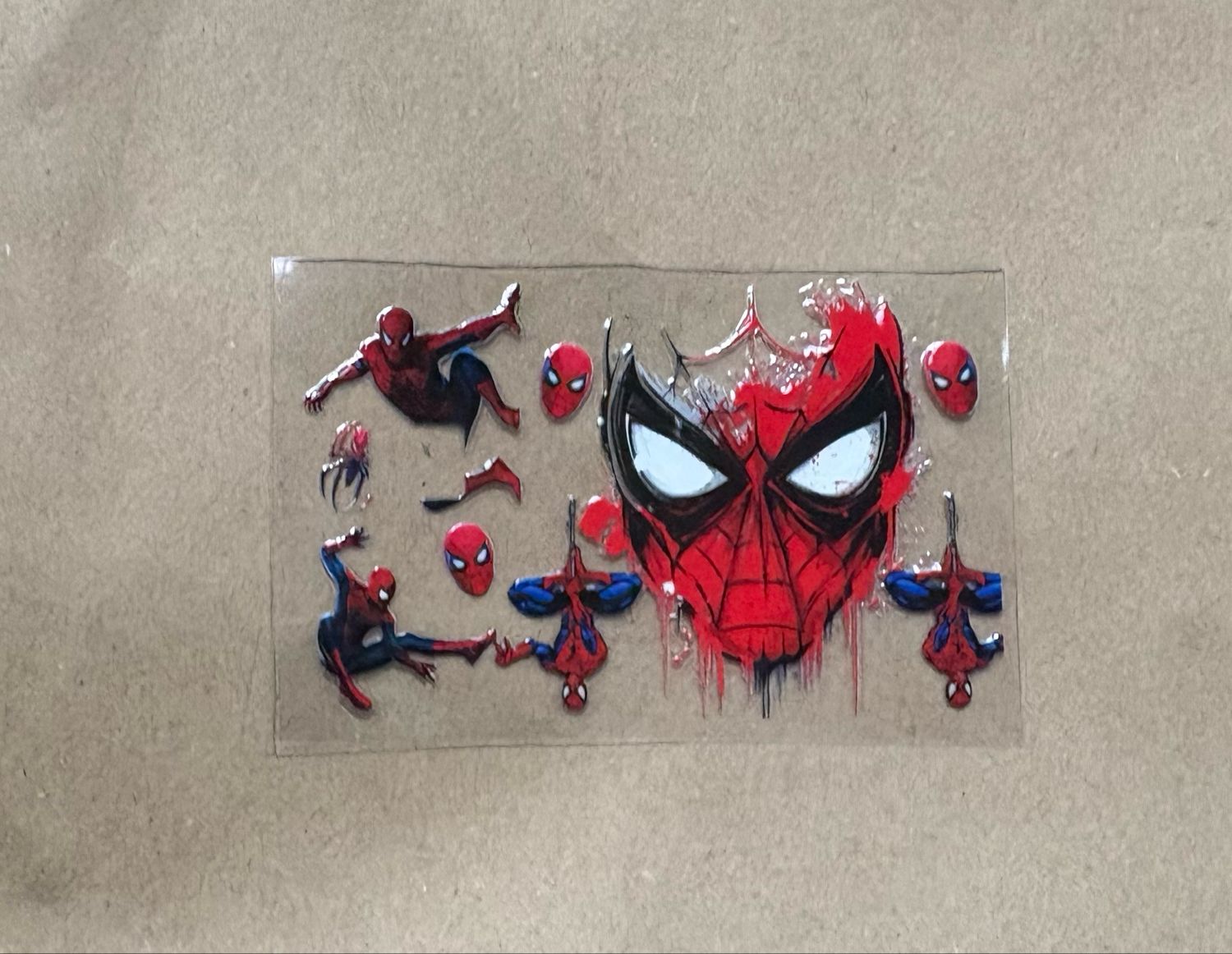 UV-DTF BANK CARD WRAP Spidy #1