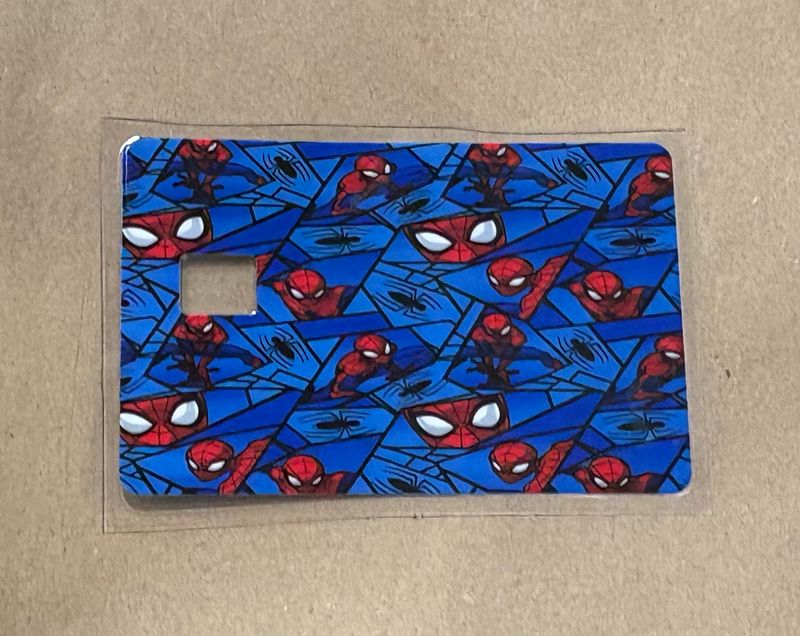 UV-DTF BANK CARD WRAP Spidy #2