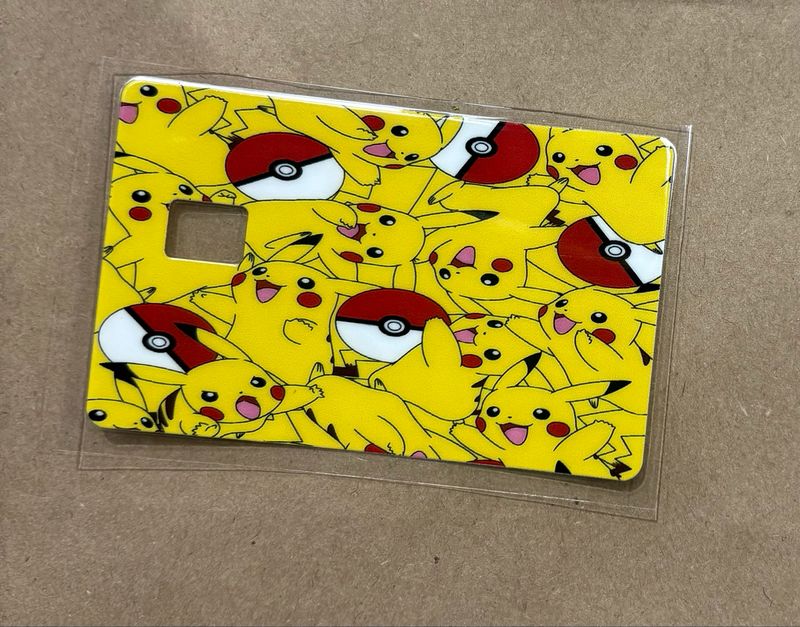 UV-DTF BANK CARD WRAP Pokemon