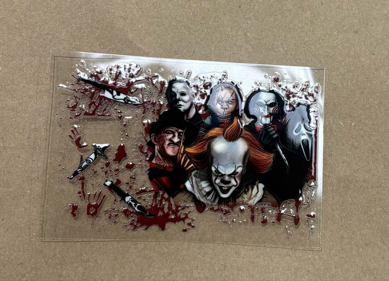 UV-DTF BANK CARD WRAP Halloween Friends