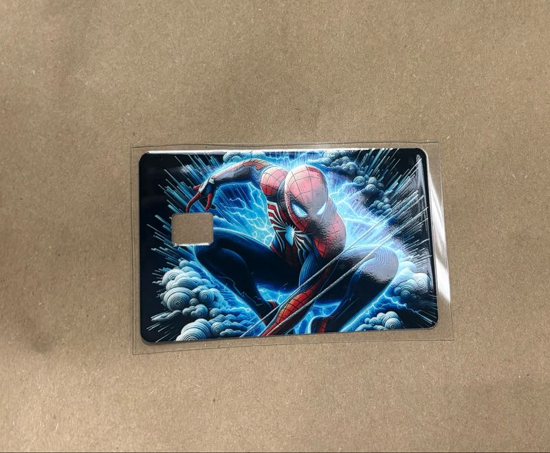 UV-DTF BANK CARD WRAP Spidy #3