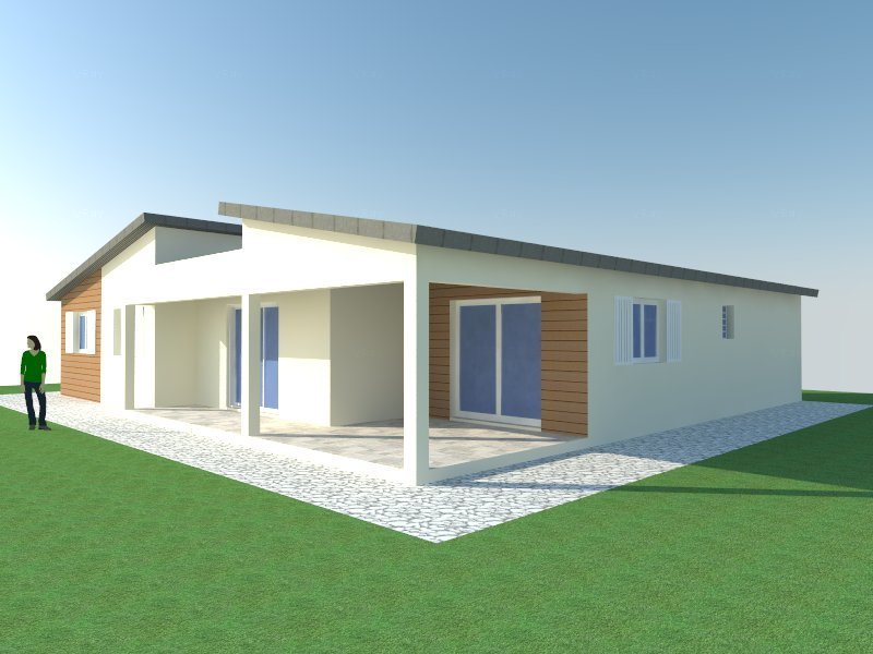 Maison type F5, DC2100 T.C