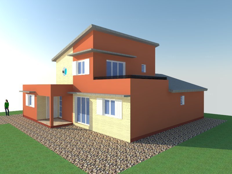 Maison type F5, DC2050 T.C