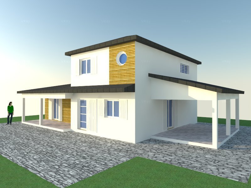 Maison type F5, DC2030 T.C