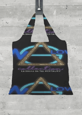 Fold away tote bag