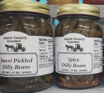Sweet Pickled Dilly Beans