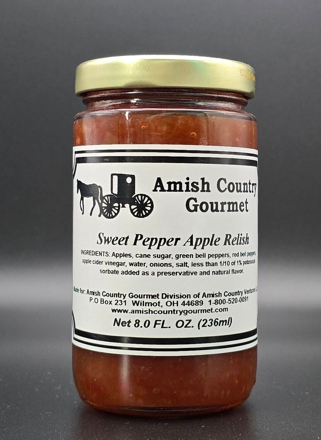 Sweet Pepper Apple  Relish