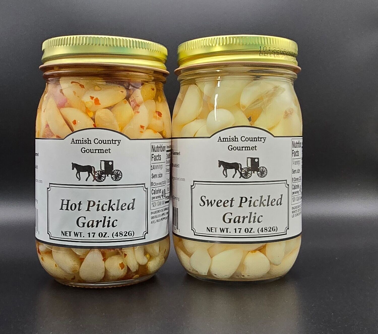 Hot Pickled Garlic