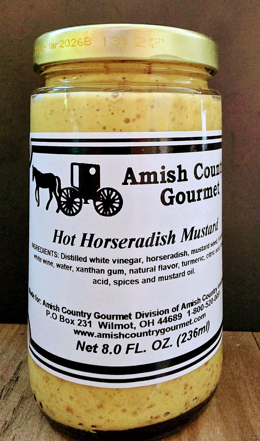 Hot Horseradish Mustard