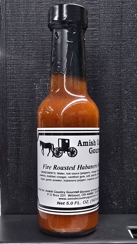 Fire Roasted Habanero Hot Sauce