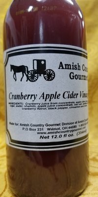 Cranberry Apple Cider Vinaigrette