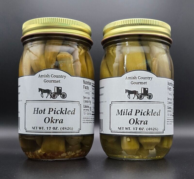 Hot Pickled Okra