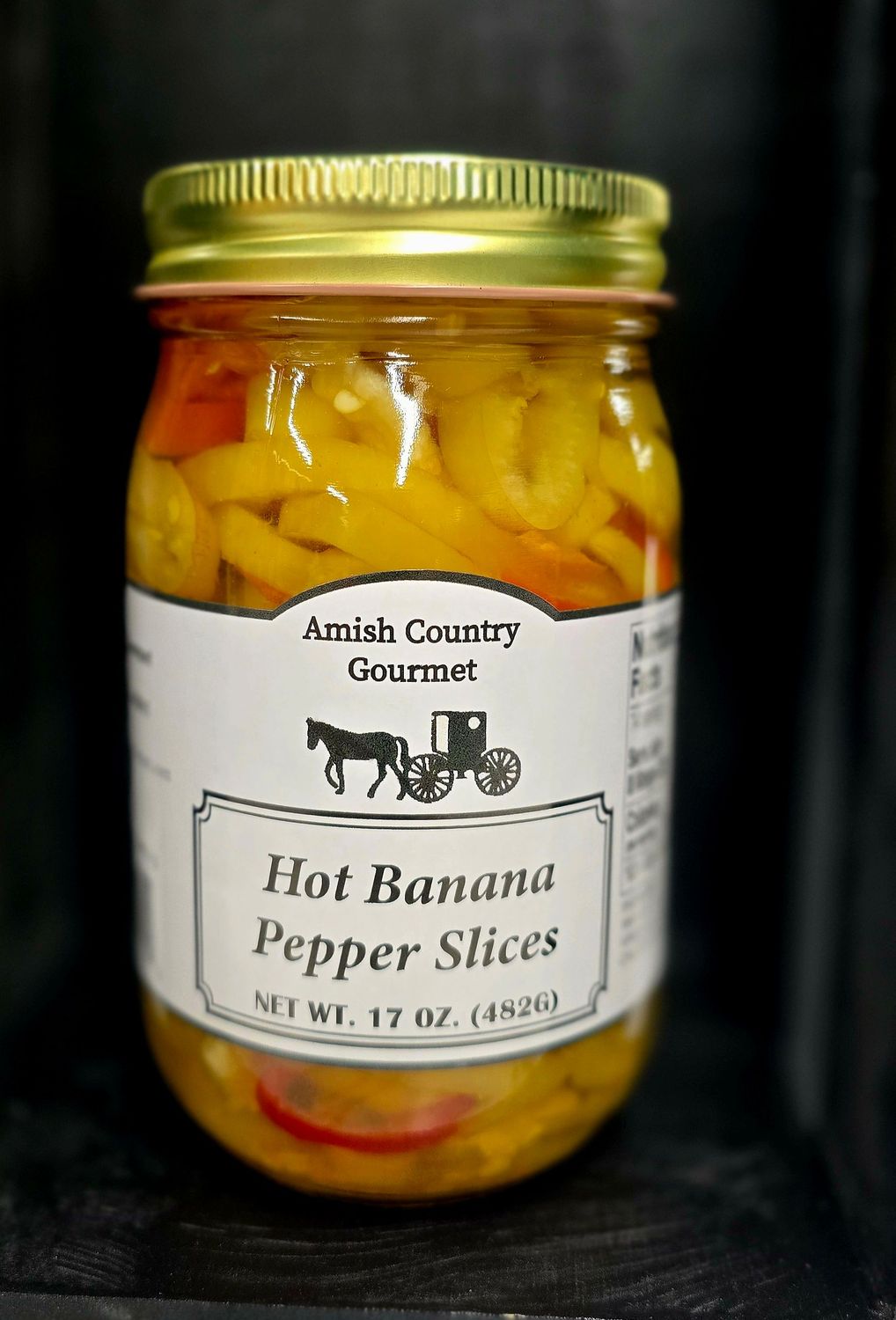 Hot Banana Pepper Slices