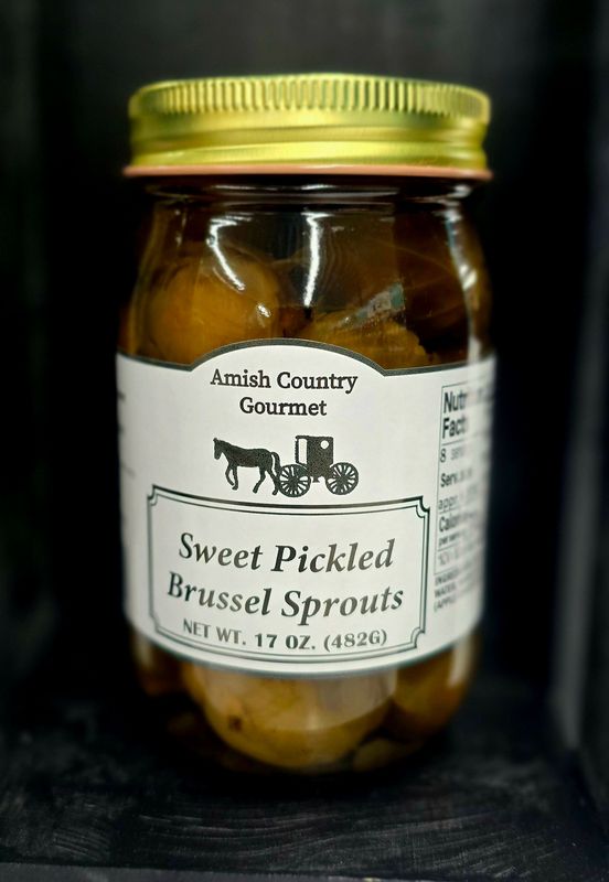 Sweet Pickled Brussel Sprouts