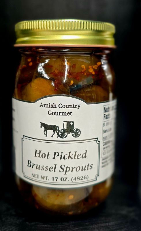 Hot Pickled Brussel Sprouts