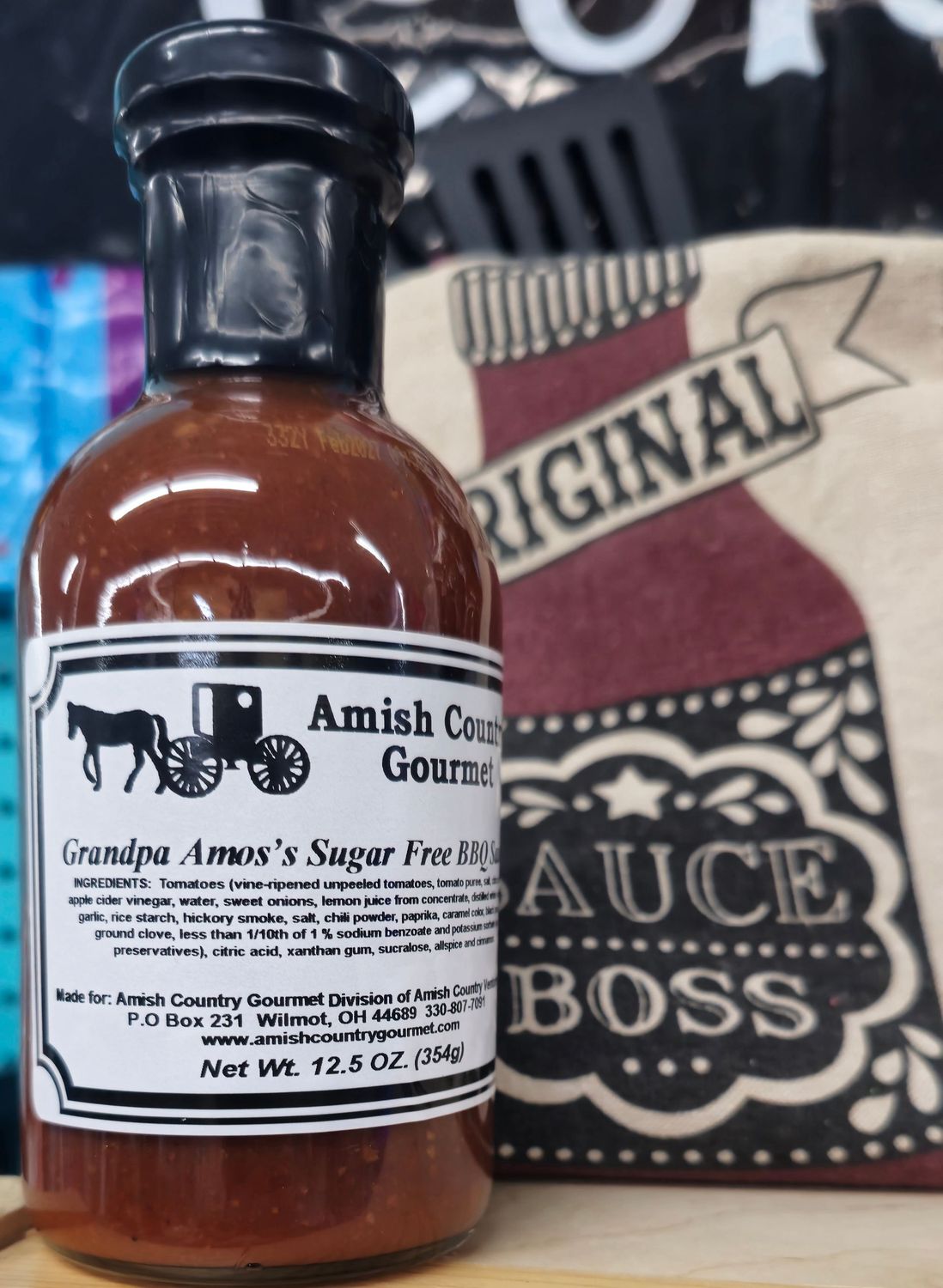 Grandpa Amos's Sugar Free BBQ Sauce Grandpa Amos's Sugar Free BBQ Sauce