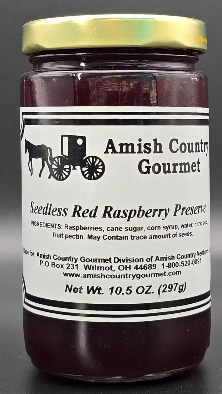 Seedless Red Raspberry Preserves