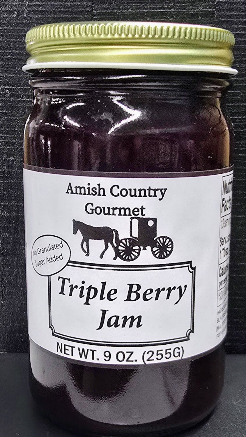 No Sugar Added Triple Berry Jam