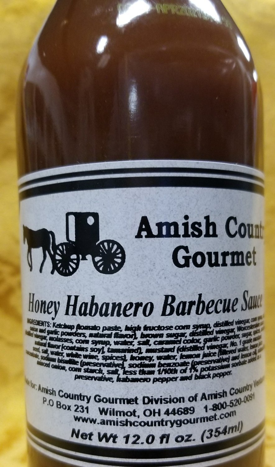 Honey Habanero Barbecue Sauce