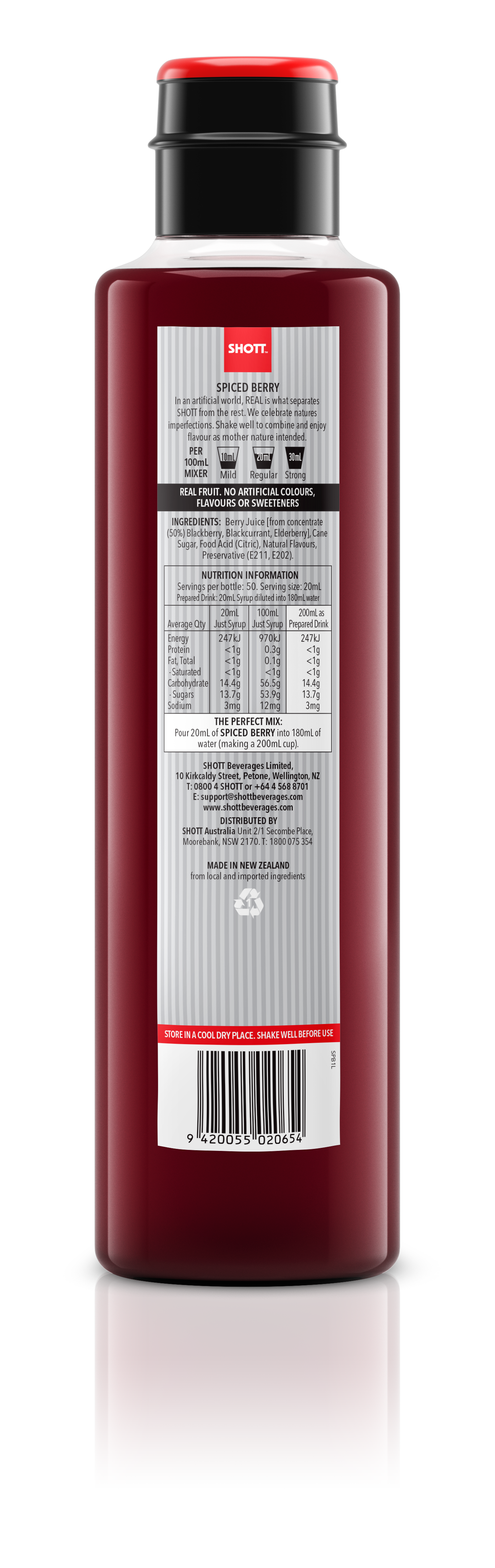 SHOTT Spiced Berry