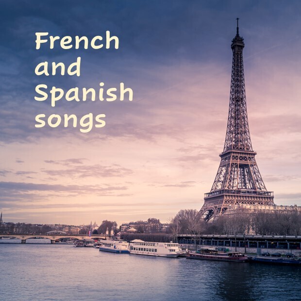 French and Spanish songs ticket