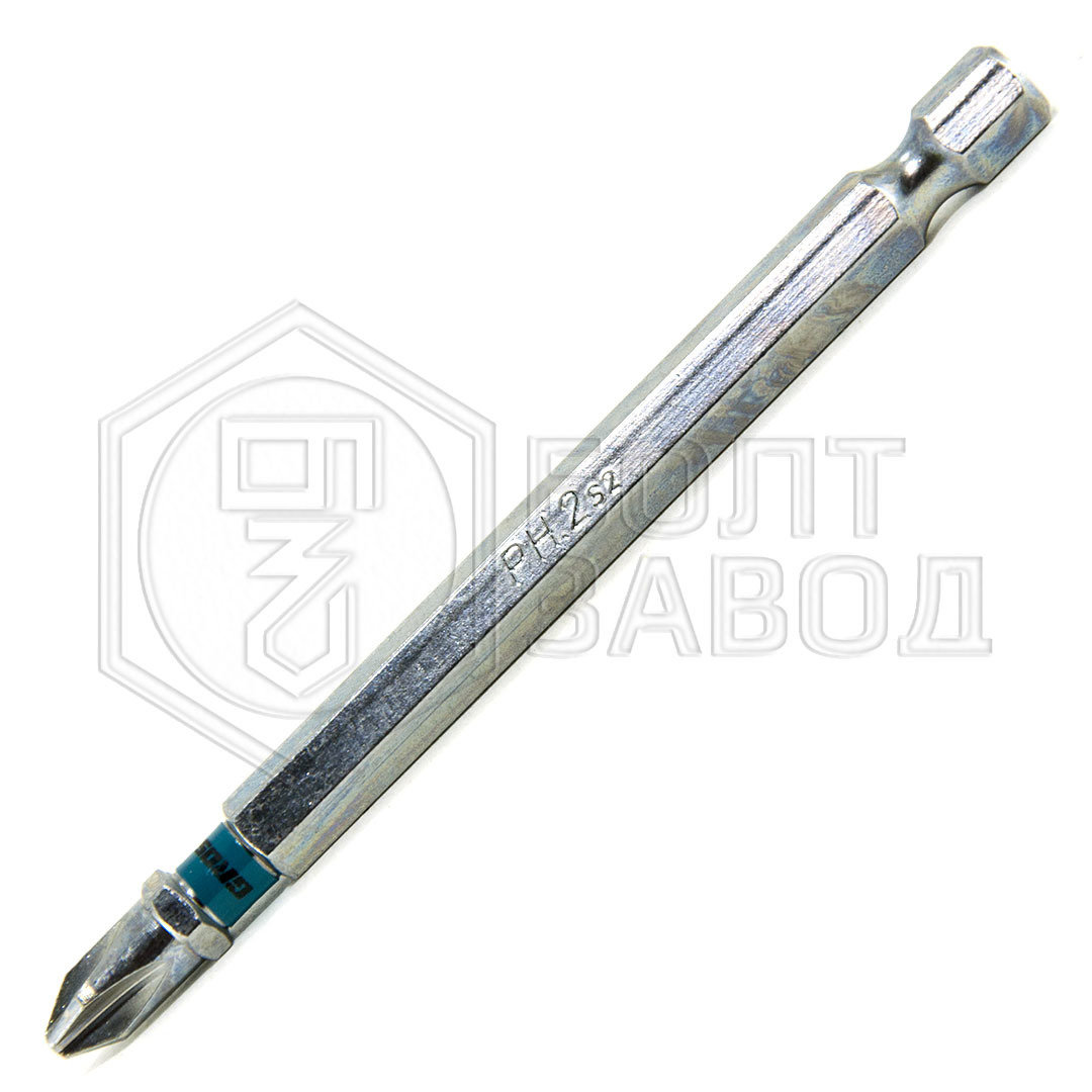 Бита PH 2 * 90 сталь S2 Бита PH 2 * 90 сталь S2