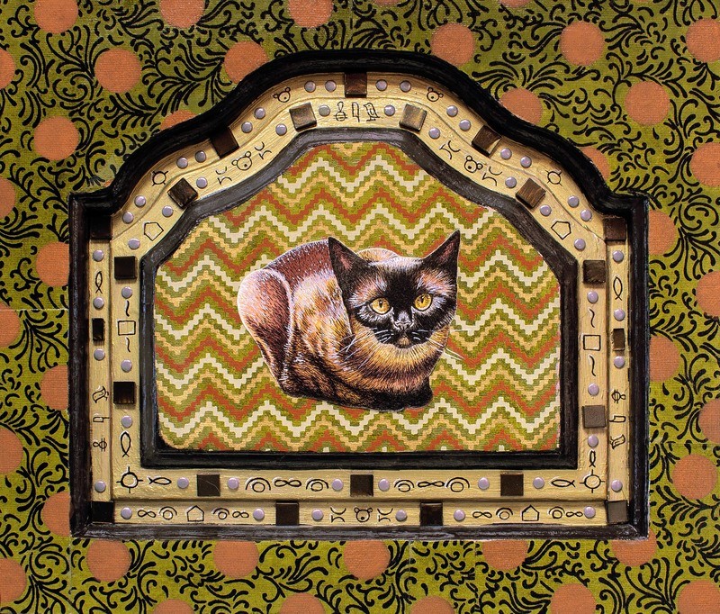 Cat Worship 8x10