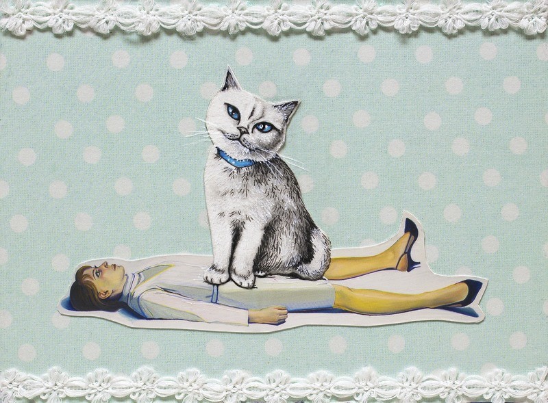Cat Lady 8x10