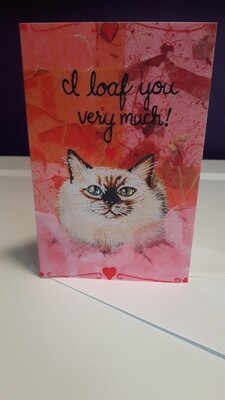 happy valentines day card