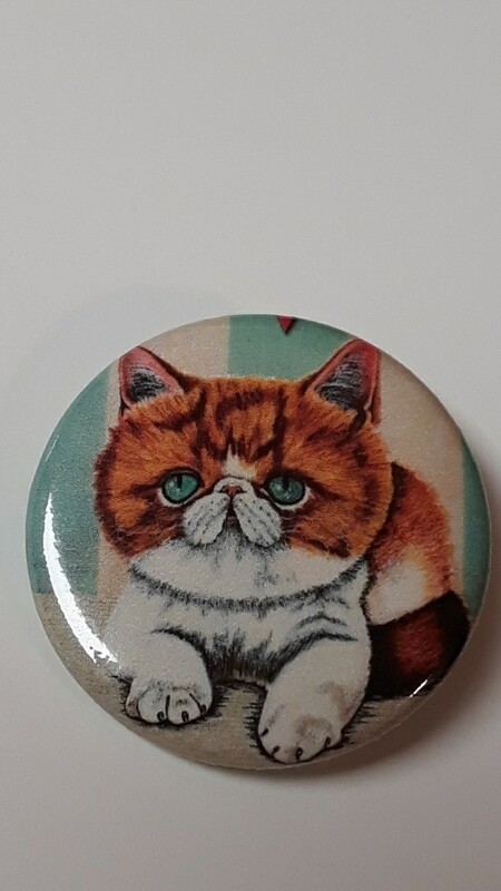 Party cat button