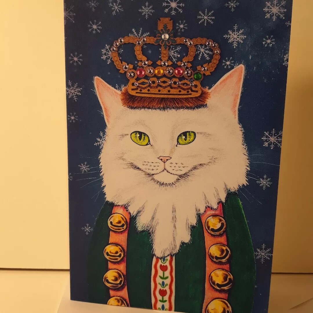 Father Catmas card
