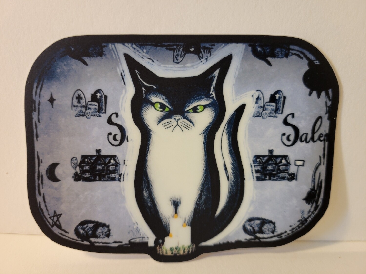 Salem Cat Glo Sticker