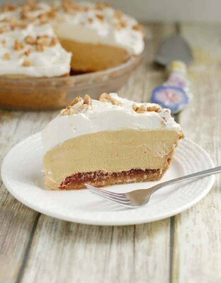 Biscoff Cookie Butter Mousse Pie
