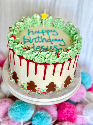 6” Happy Birthday Jesus Cake