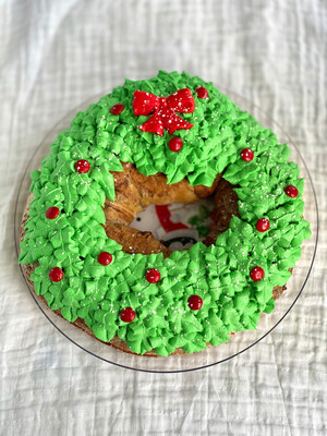 King Cake Wreath