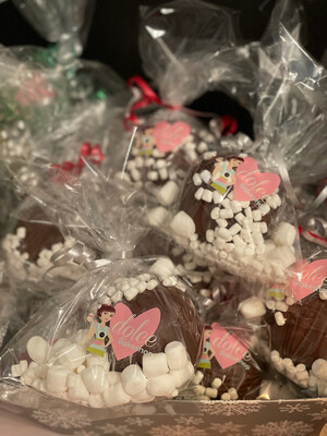 Marshmallow Overload Cocoa Bombs
