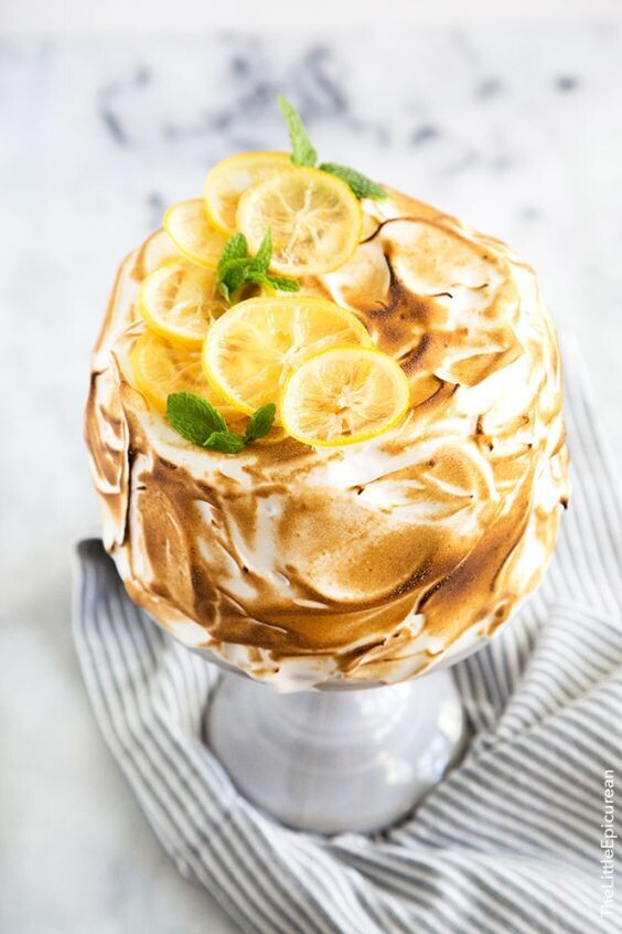 Lemon Meringue Doberge Cake