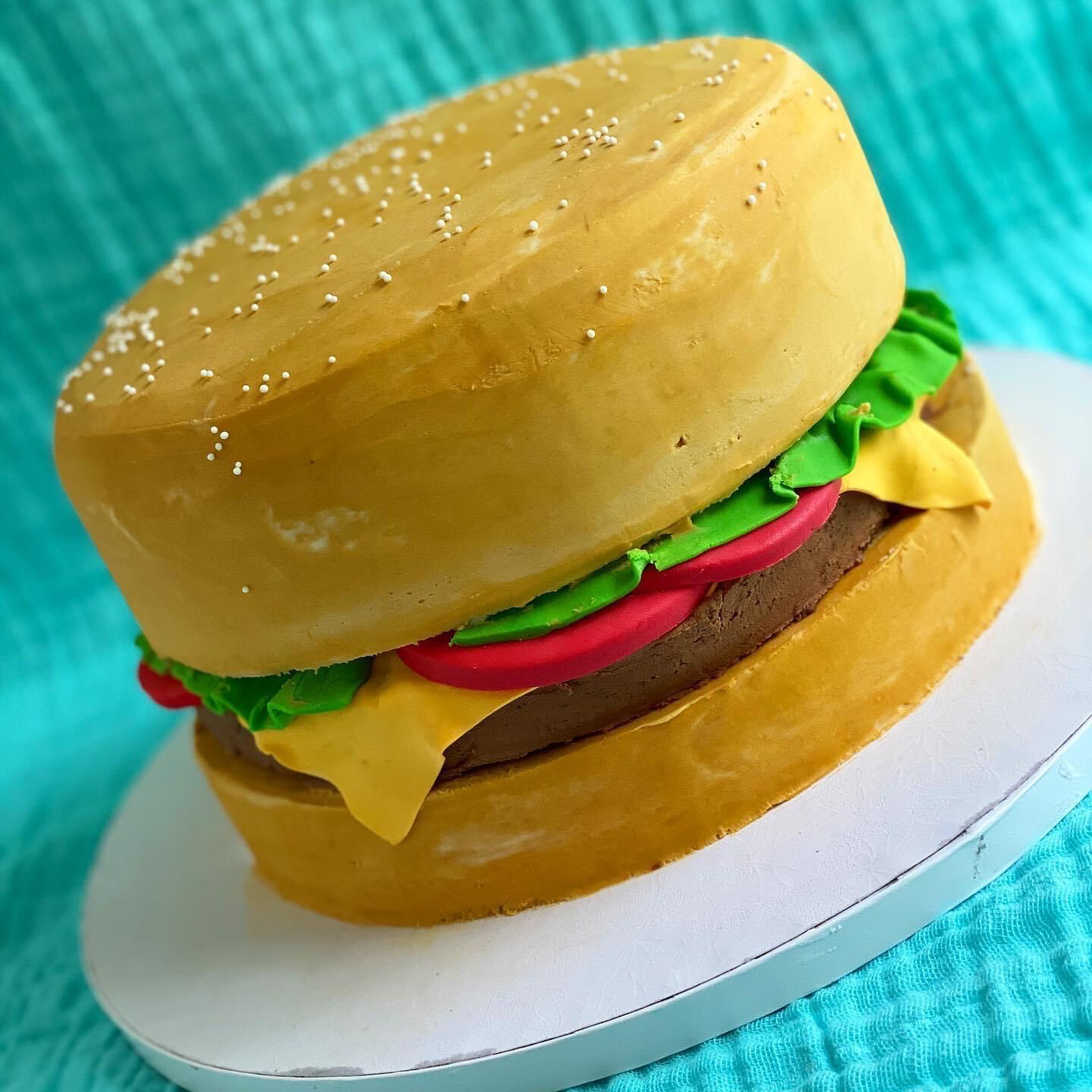 Cheeseburger Cake