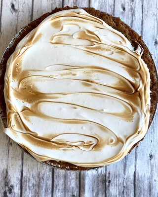 Sweet Potato Pie with Marshmallow Meringue