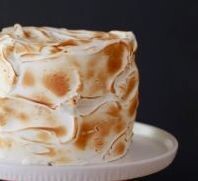 Pecan Pie Stuffed Pumpkin Cake