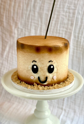 Toasted Marshmallow Cake