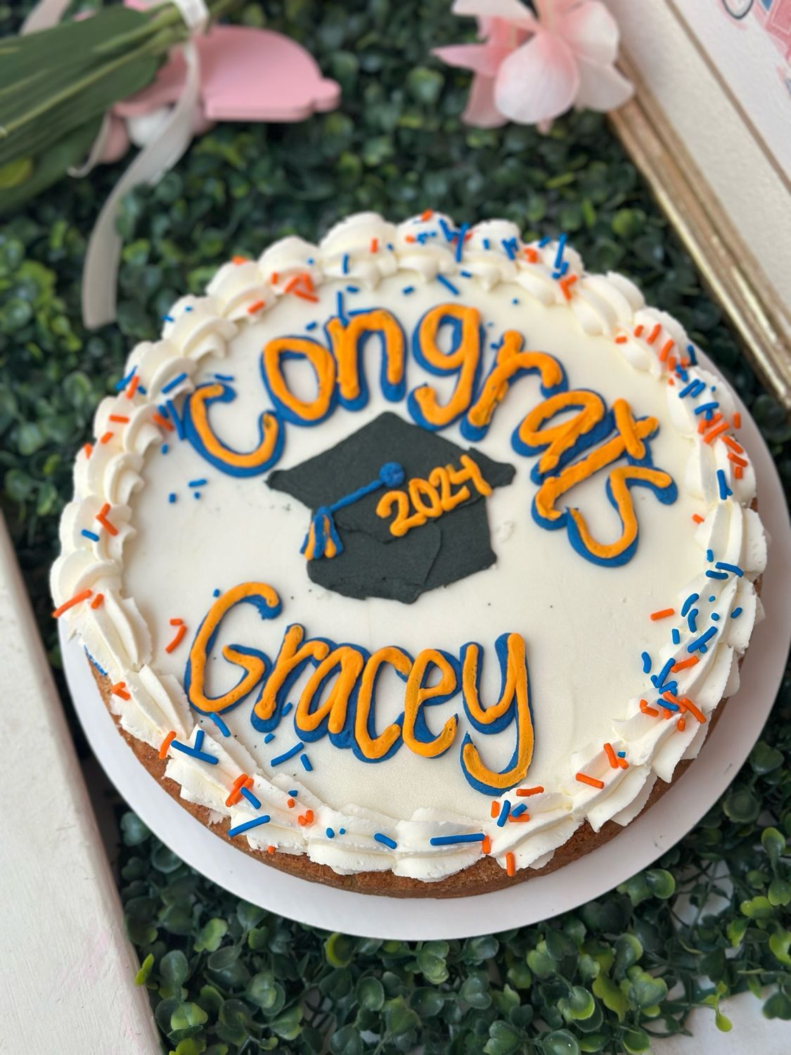 Graduation Cookie Cake